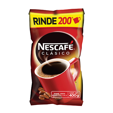 CAFE CLASICO NESCAFE 400 G BOLSA