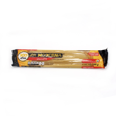 PASTA ESPAGUETTI LA MODERNA 200 G PIEZA