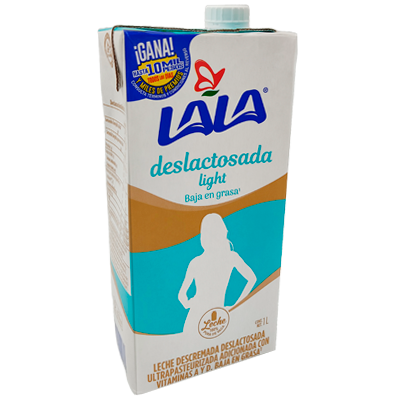 LECHE LALA DESLACTOSADA LIGHT 1 L