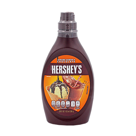 JARABE CHOCOLATE HERSHEYS  DE 589 GR PIEZA