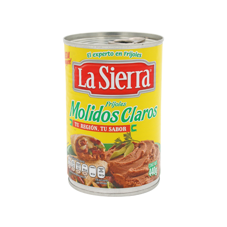 FRIJOL MOLIDO BAYO LA SIERRA 440 G PIEZA