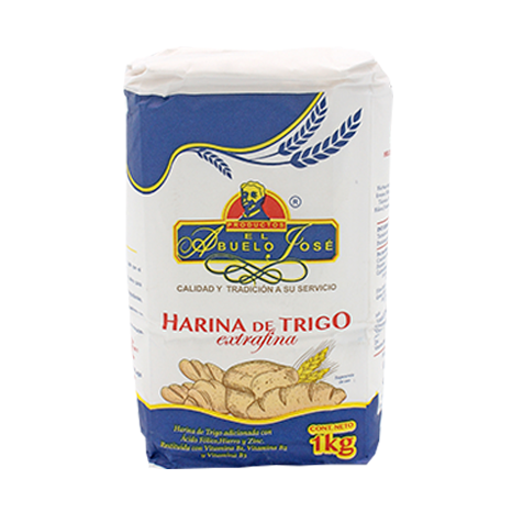 HARINA DE TRIGO EXTRAFINA EL ABUELO JOSE 1 KG