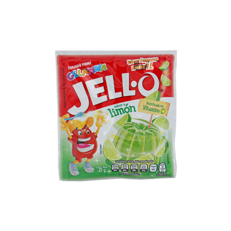 GELATINA LIMON JELLO 25 GR PIEZA