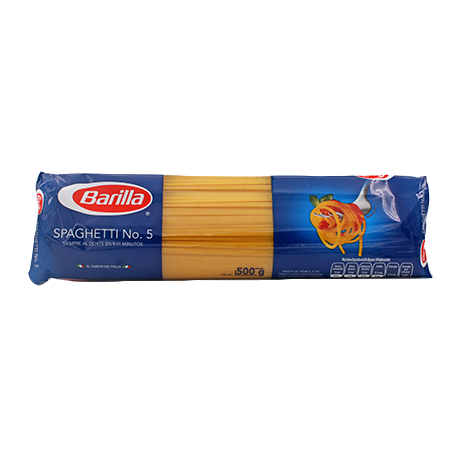 PASTA SPAGUETTI MEDIANO BARILLA 500 GR PIEZA