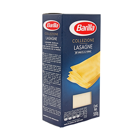 LASAGNA BARILLA 500 GR PIEZA